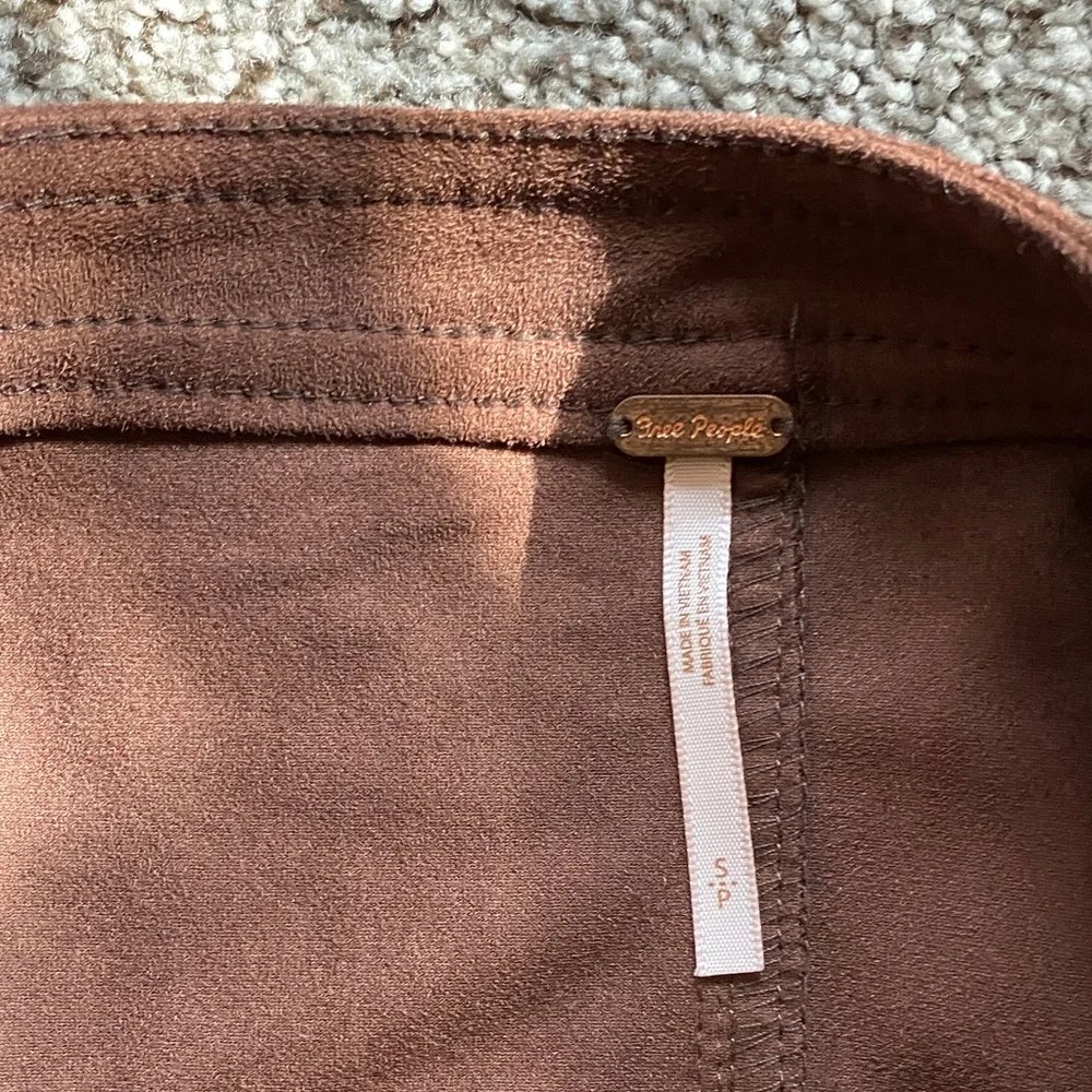 Free People Brown Pencil Skirt